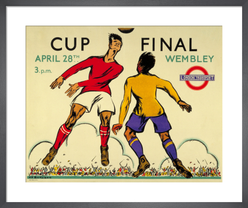 A2  Reprint 1933 Rugby League Challenge Cup Final  Poster A3